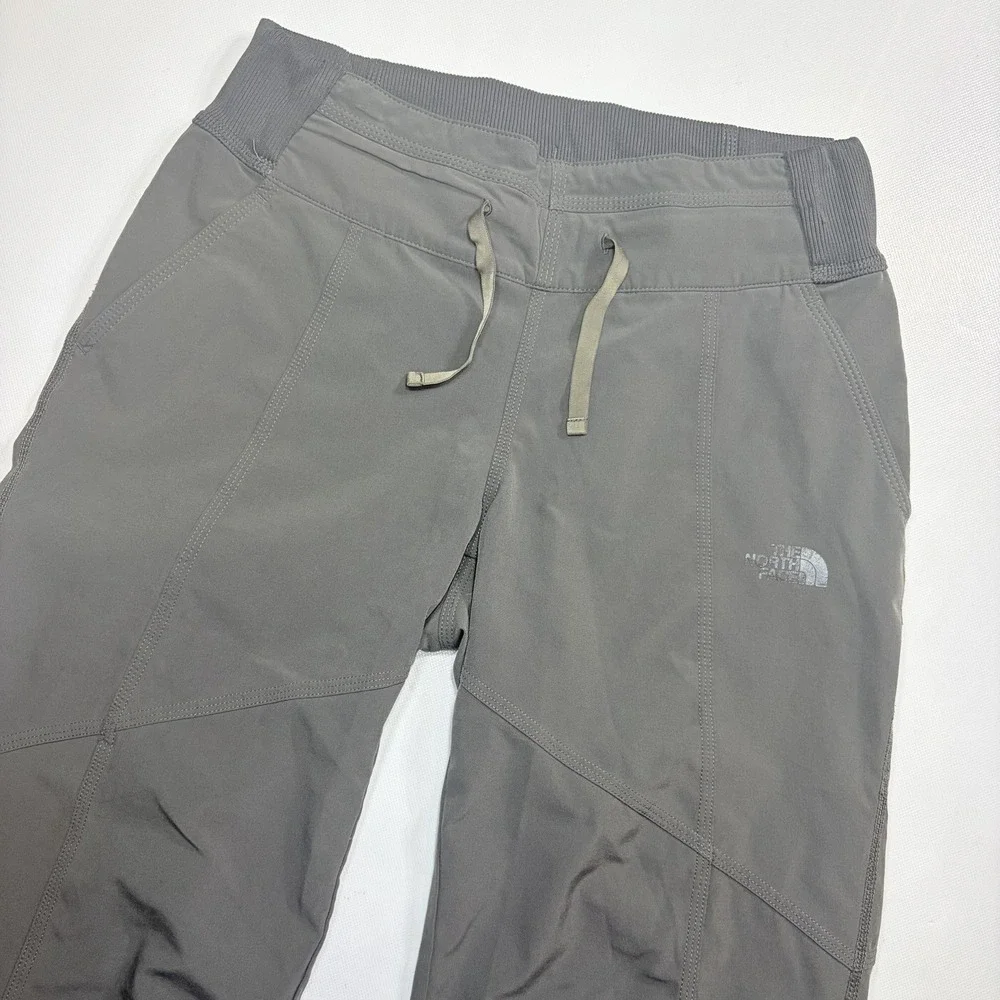 The North Face Womens Gray Hiking Pants XS Petite Outdoor Trail Activewear